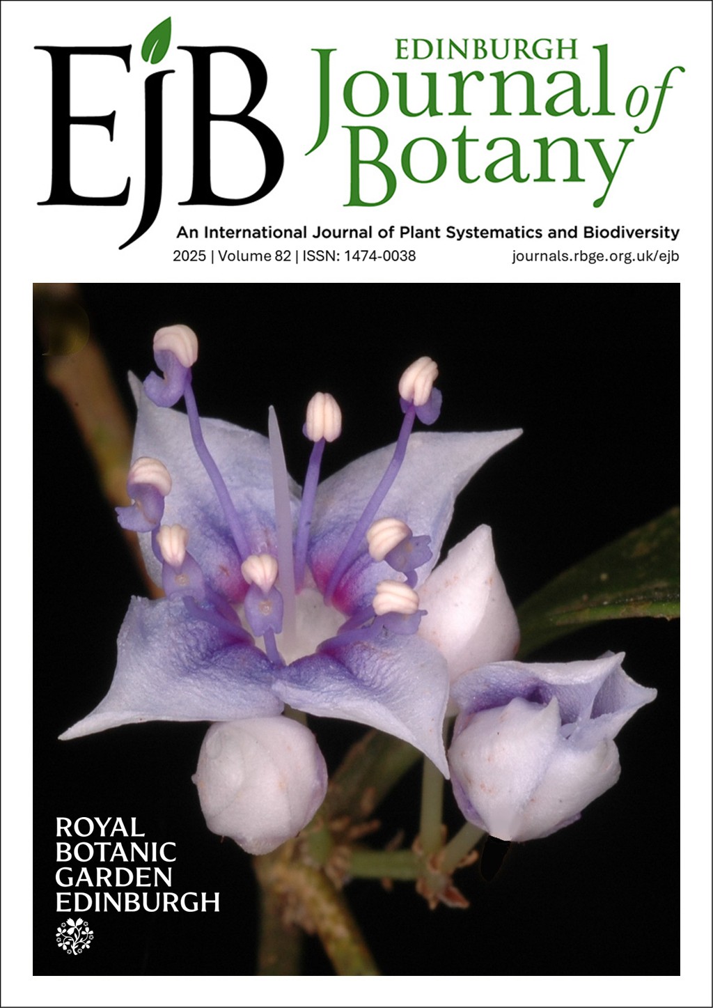 					View Vol. 82 (2025): Edinburgh Journal of Botany
				